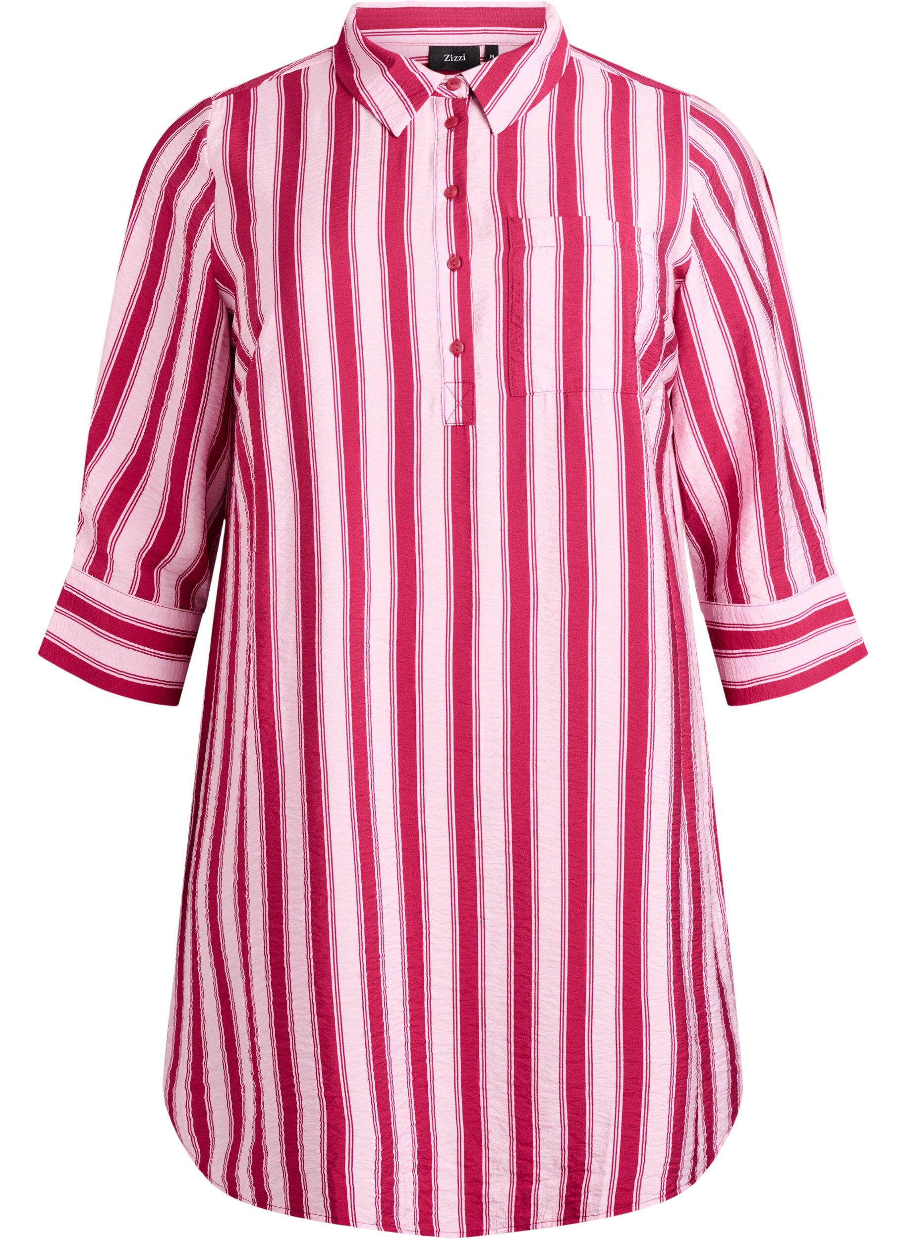 Robe courte avec col et poche poitrine