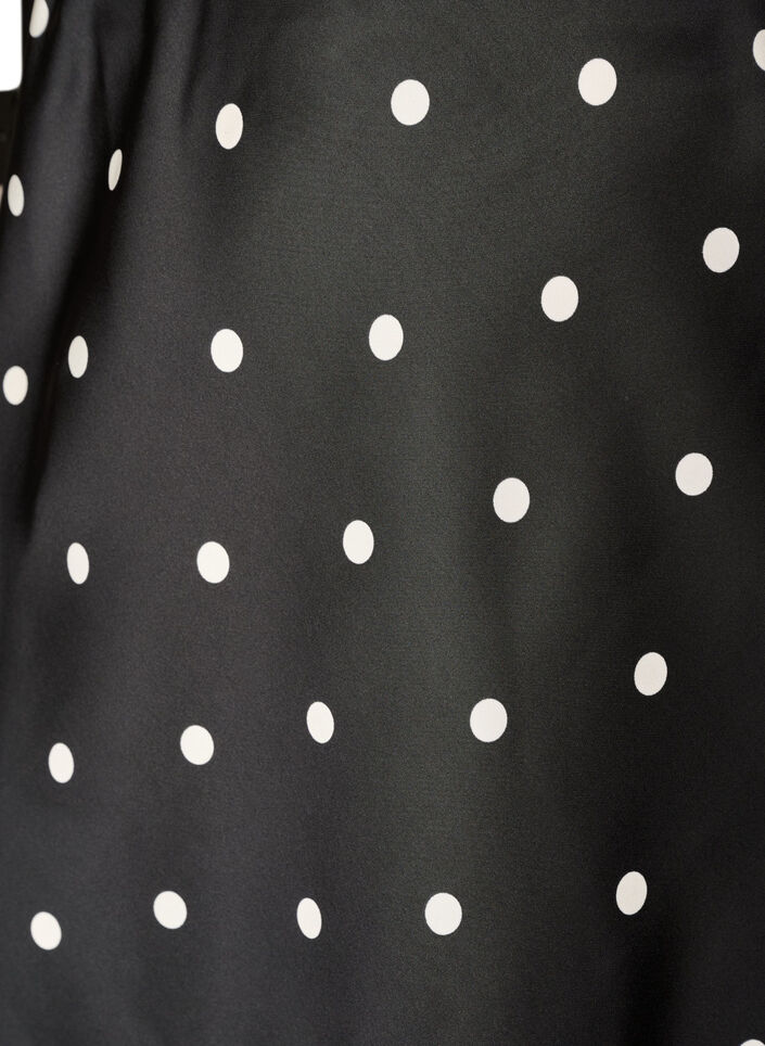 Jupe midi en satin, Noir, Packshot image number 2