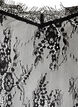 Robe en dentelle &agrave; coupe asym&eacute;trique, Noir, Packshot image number 2