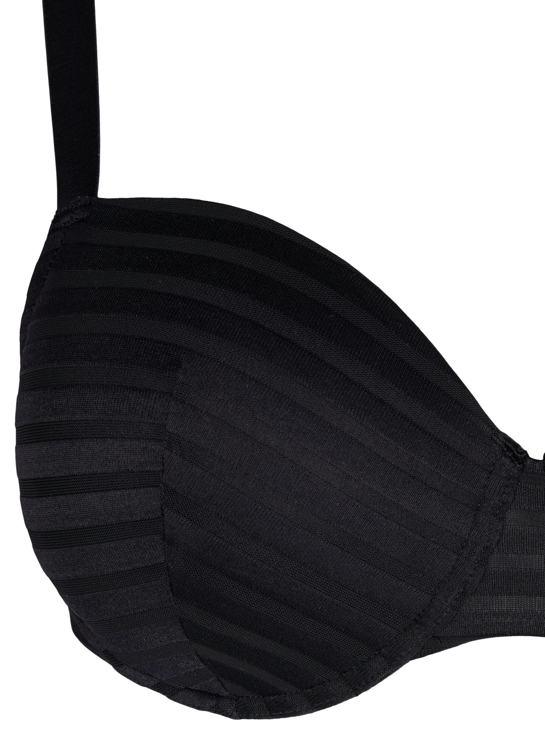 Zizzi Soutien-gorge matelass&eacute; avec armature, Black, Packshot image number 2
