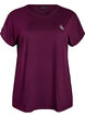 T-shirt de sport couleur unie, Violet, Packshot image number 0