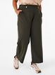 Pantalon ample avec poches, Vert fonc&eacute;, Model image number 2
