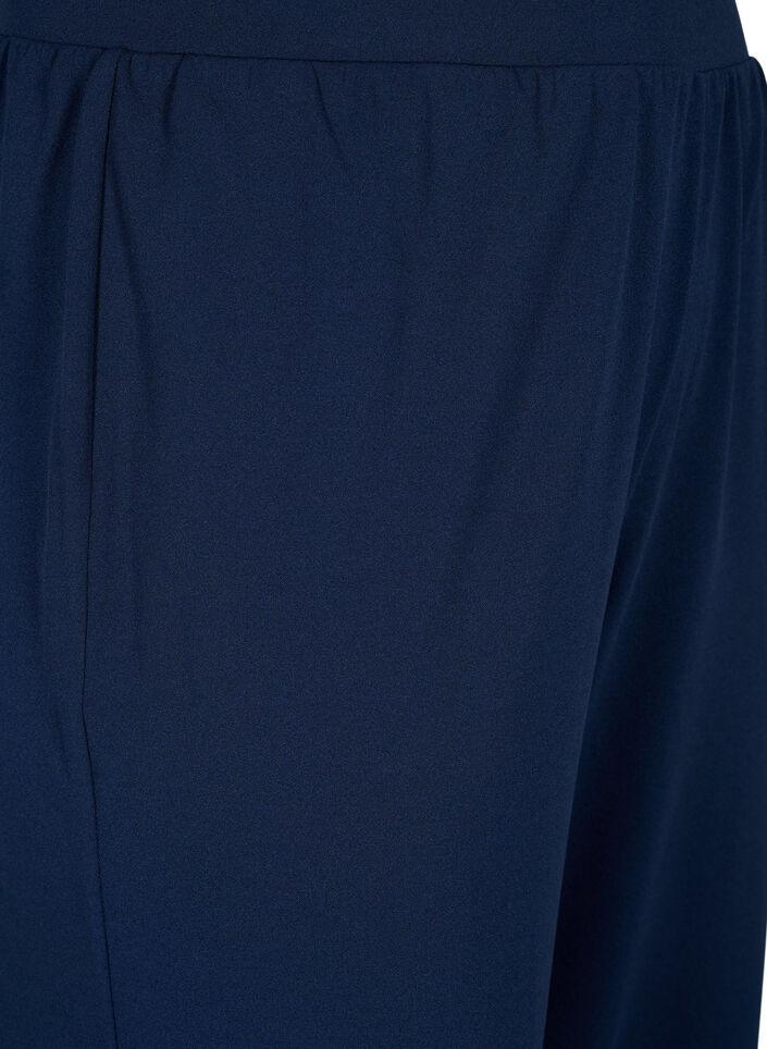 Pantalon &agrave; coupe droite, Bleu, Packshot image number 2