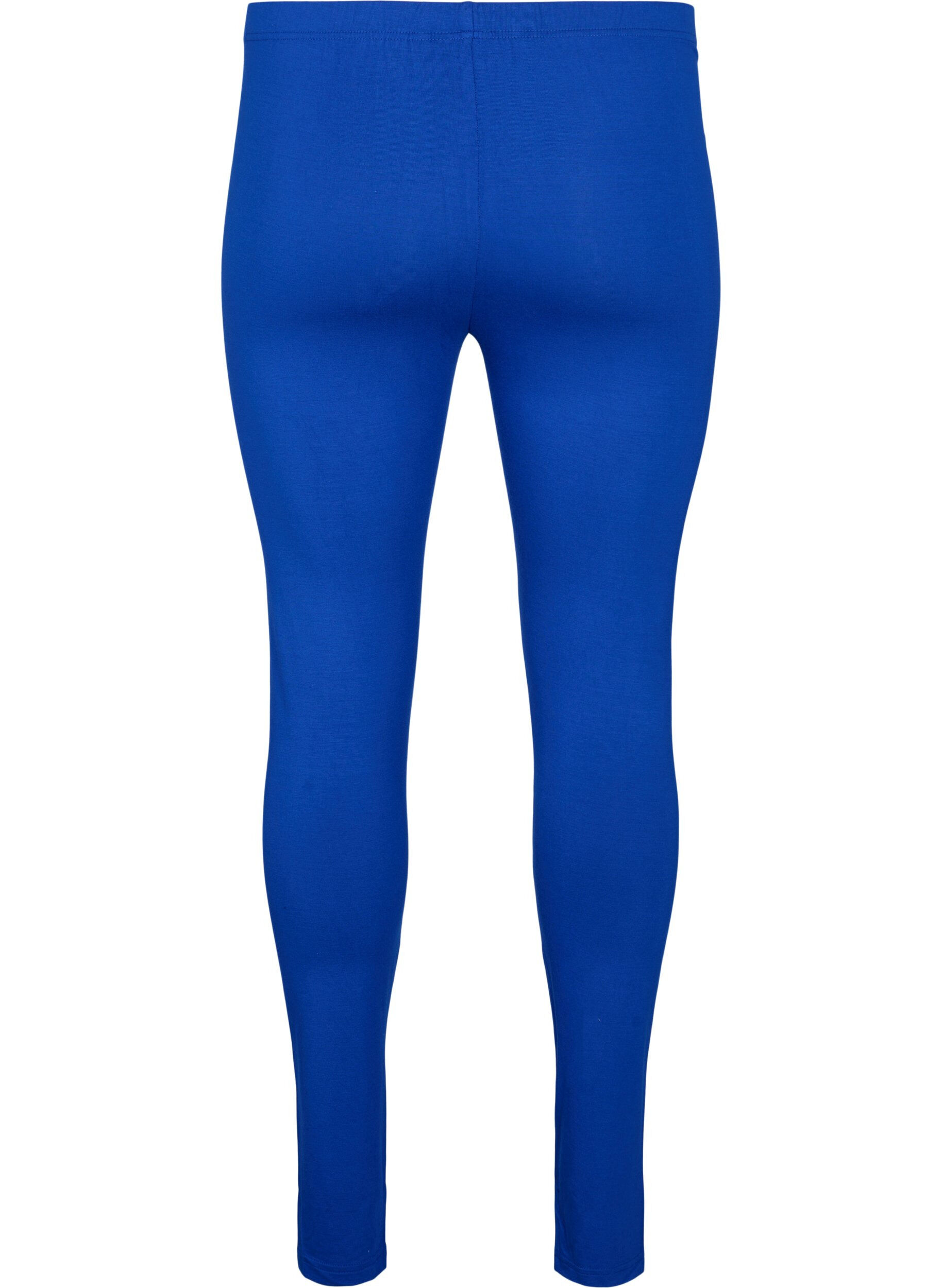 Zizzi Leggings basiques en viscose, Bleu, Packshot image number 1