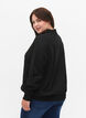 Blouse en viscose avec smock, Black, Model image number 1