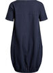 Robe en coton &agrave; manches courtes, Bleu, Packshot image number 1