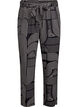 Pantalon taille haute en viscose, Noir, Packshot image number 0