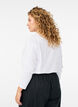 Top basic en jersey avec manches longues, Blanc, Model image number 2