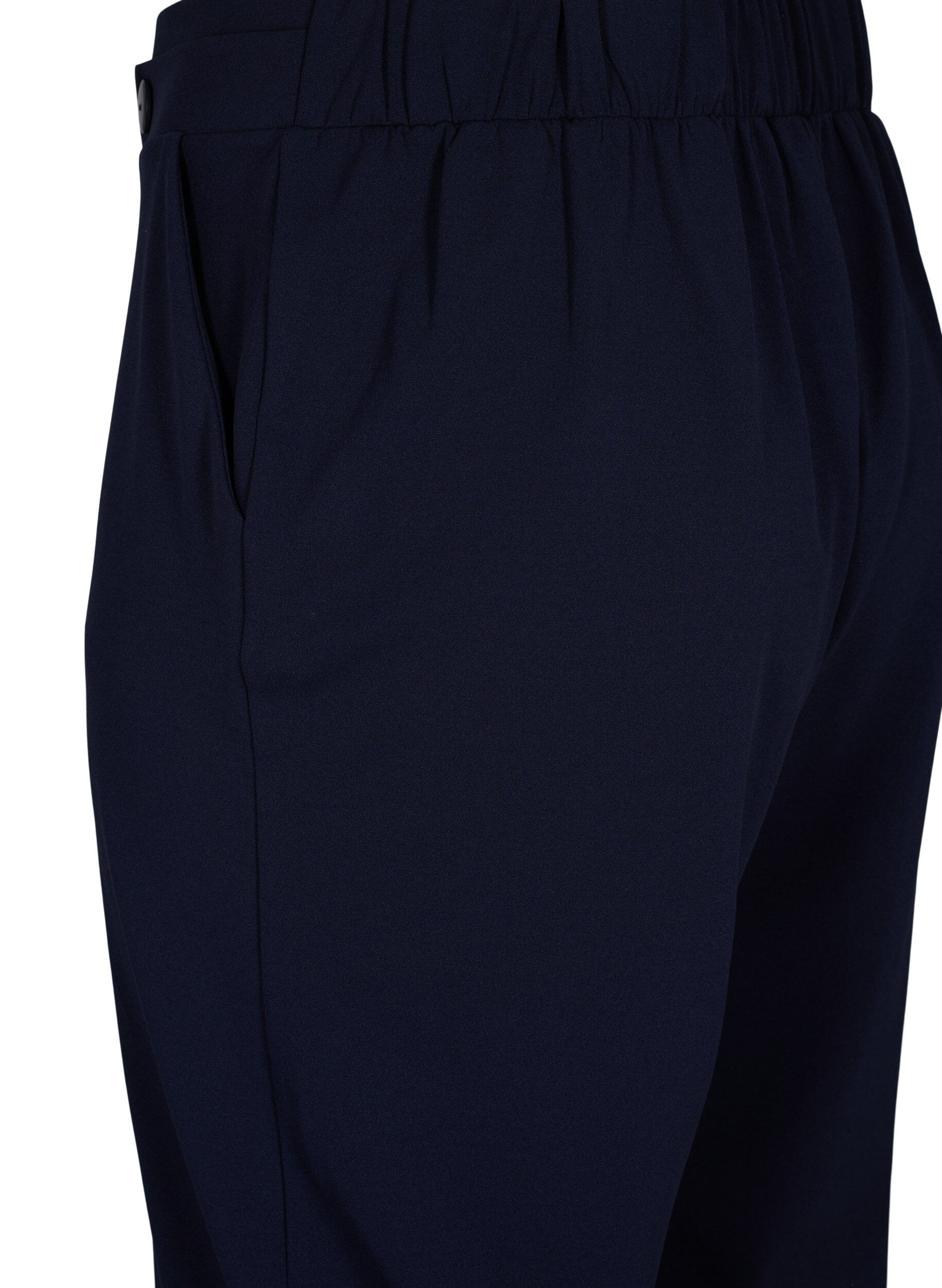ZizziPantalon 7/8 &agrave; coupe ample, Bleu, Packshot image number 3