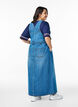 Robe en jean midi, Blue Denim, Model image number 1