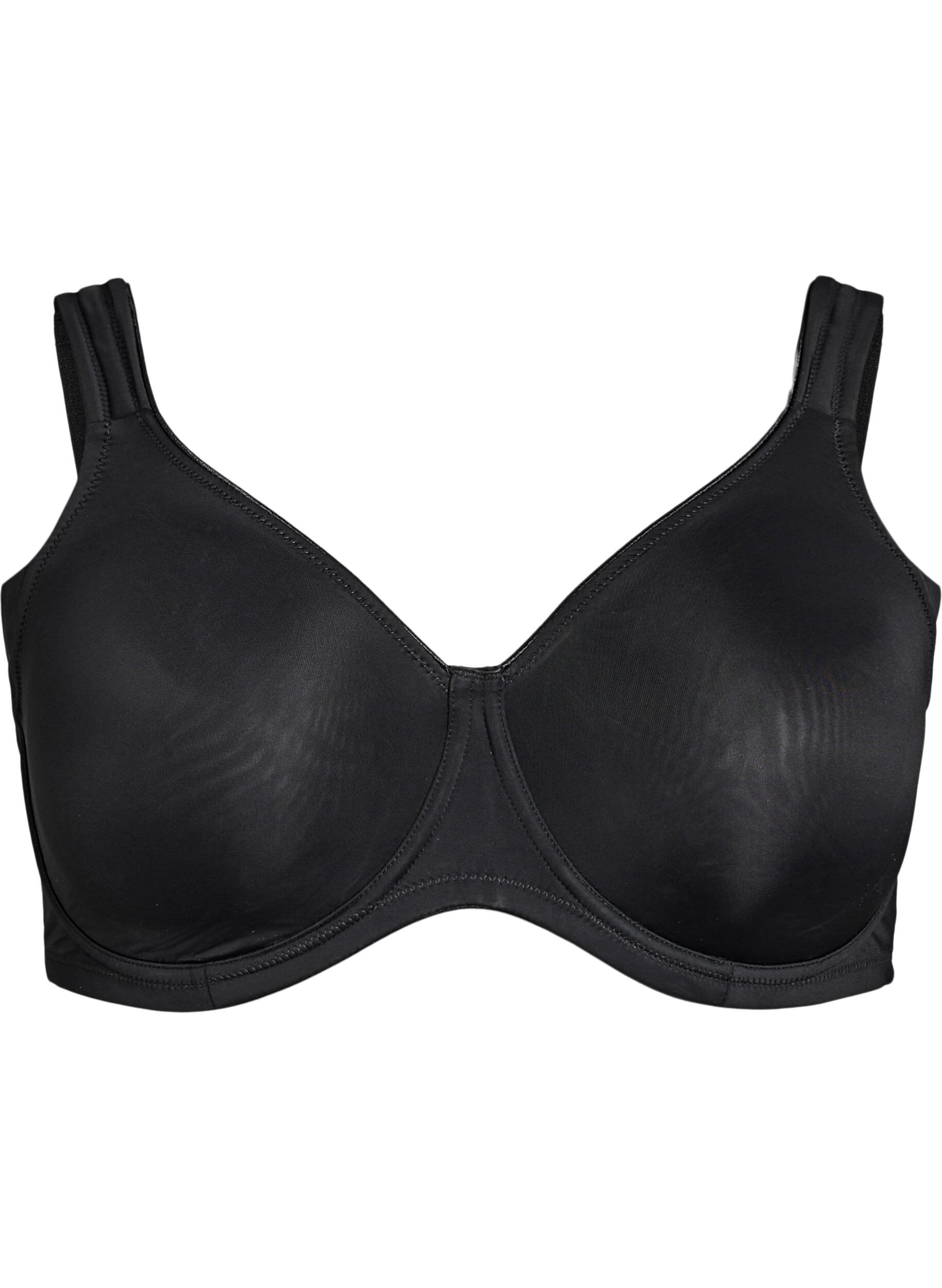 Zizzi Soutien-gorge confort avec armatures et bonnets moul&eacute;s, Noir, Packshot image number 0