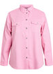 Chemise en jean avec poches poitrine, Rose, Packshot image number 0
