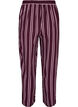 Bas de pyjama ample &agrave; rayures, Bordeaux fonc&eacute;, Packshot image number 1