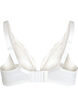 Soutien-gorge rembourr&eacute; en dentelle avec armatures, Blanc, Packshot image number 1