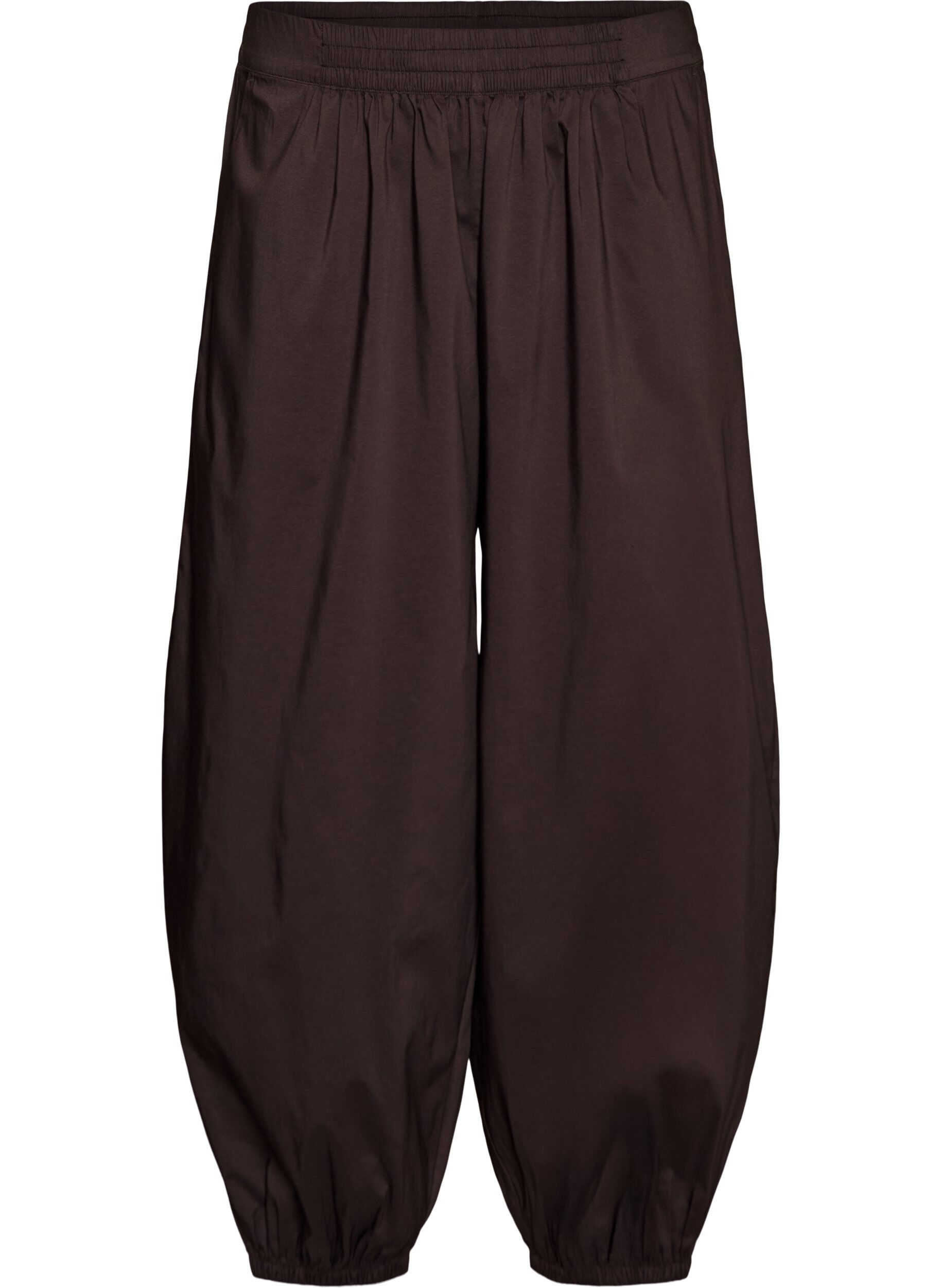 Pantalon ballon avec poches et ceinture &eacute;lastique