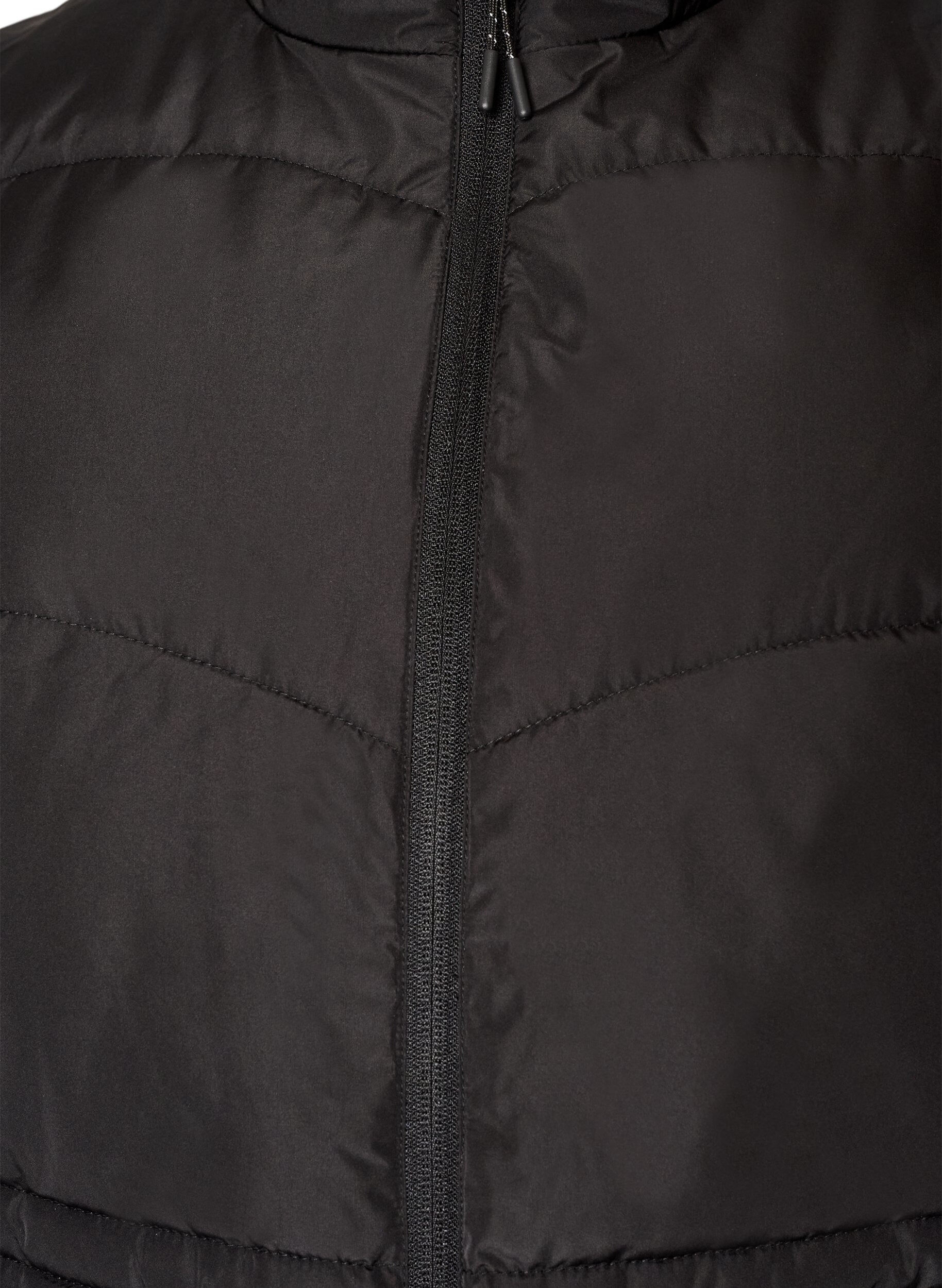 ZizziDoudoune sans manches avec taille ajustable, Noir, Packshot image number 2