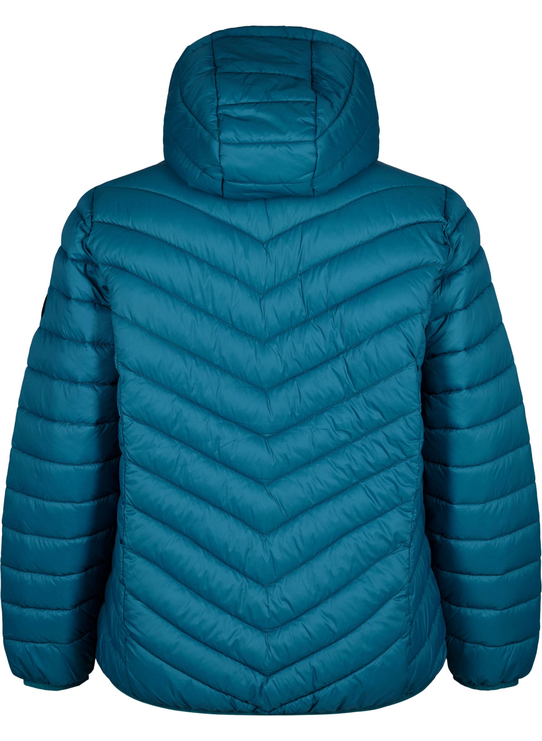ZizziVeste l&eacute;g&egrave;re &agrave; capuche, Bleu p&eacute;trole, Packshot image number 1