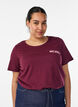 T-shirt imprim&eacute;, Bordeaux, Model image number 0