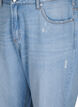 Jeans Mille coupe momfit avec déchirures, Light Blue, Packshot image number 2