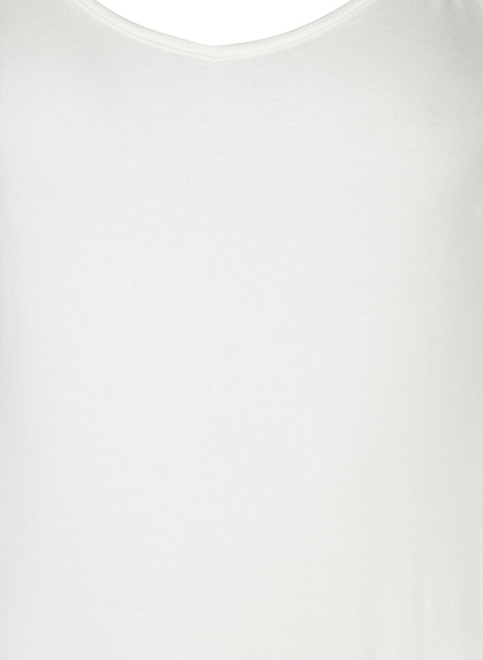 Dessous de robe en viscose uni, Blanc, Packshot image number 2
