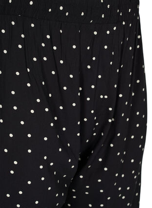 Bas de pyjama en viscose à pois, Angora Dot, Packshot image number 2