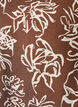 Blouse en viscose avec col en V, Marron, Packshot image number 2