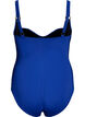 Maillot de bain drap&eacute; avec bonnets rembourr&eacute;s, Bleu, Packshot image number 1