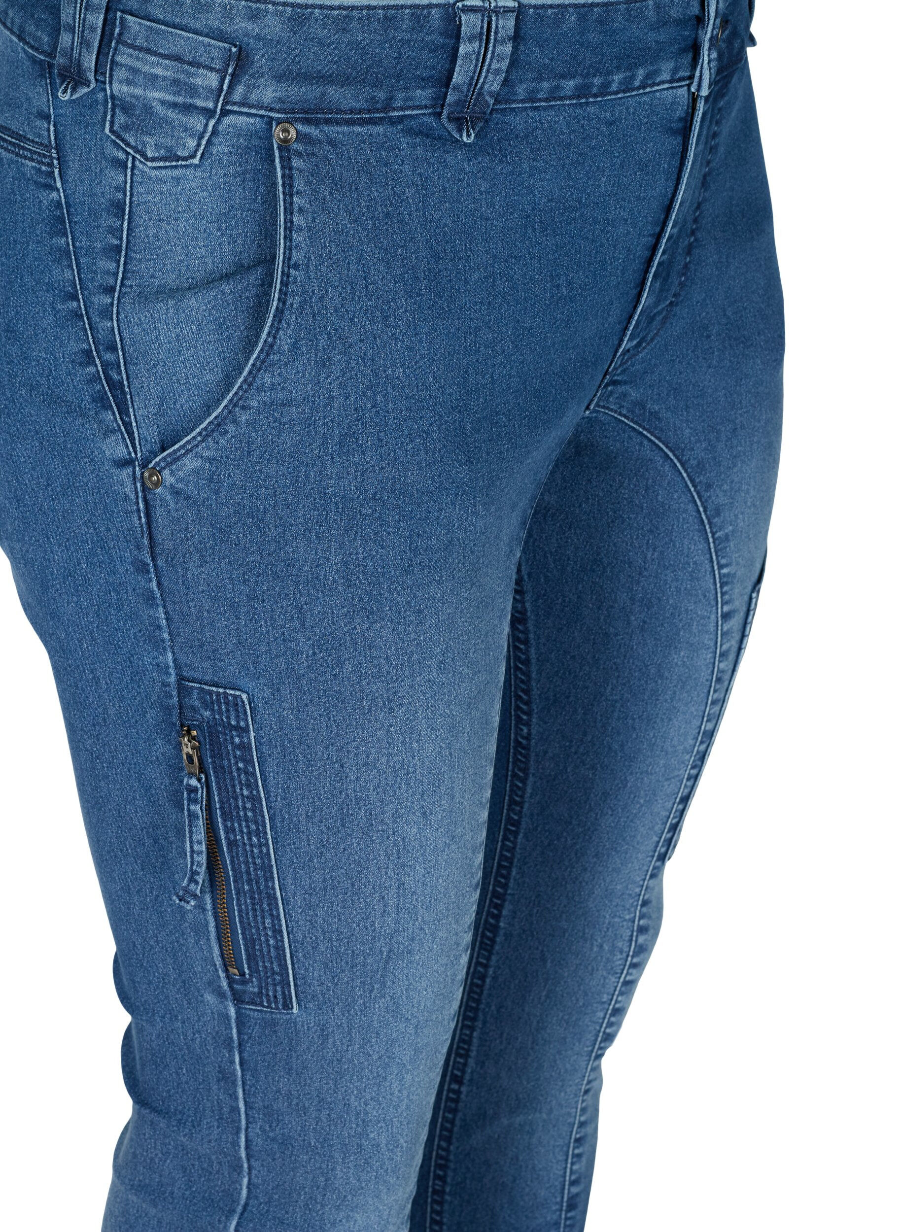 Zizzi Jean Sanna, Blue denim, Packshot image number 2