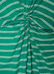 Robe en coton avec d&eacute;tail torsad&eacute;, Vert, Packshot image number 3