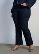 Jean bootcut taille haute Ellen, Bleu, Model image number 2