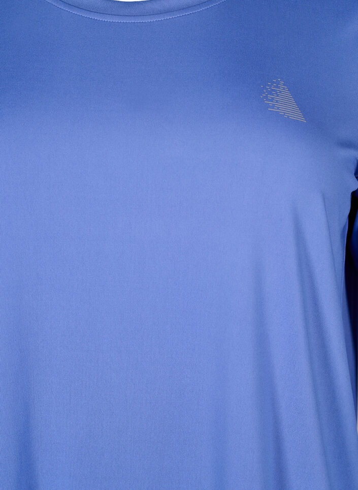 Haut de sport avec manches 3/4, Bleu, Packshot image number 2