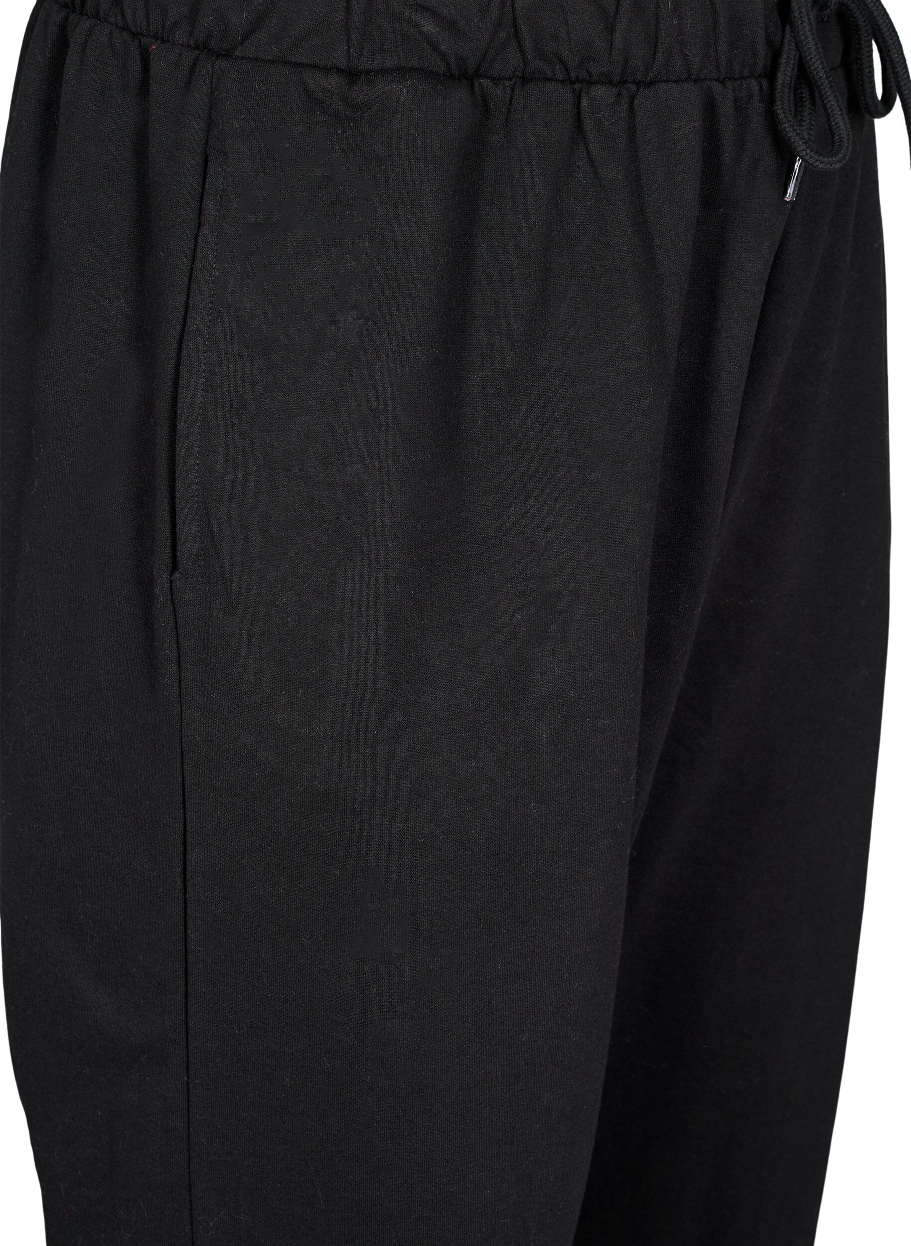 ZizziPantalon de surv&ecirc;tement avec poches, Noir, Packshot image number 2