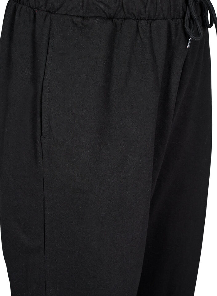 Pantalon de surv&ecirc;tement avec poches, Noir, Packshot image number 2