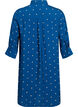 Robe courte avec col et poche poitrine, Bleu, Packshot image number 1
