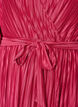 Robe midi pliss&eacute;e avec manches chauve-souris, Rose, Packshot image number 2