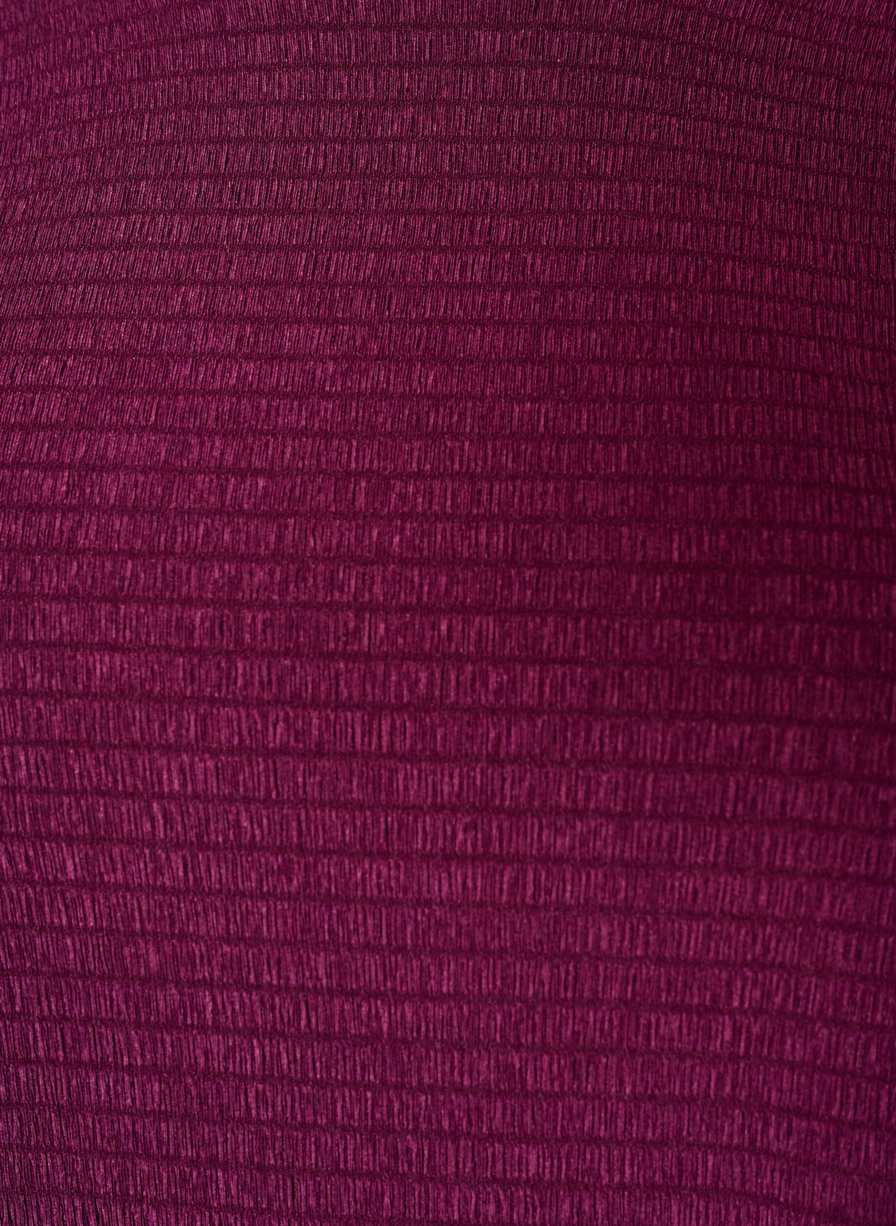ZizziBlouse textur&eacute;e avec bords ondul&eacute;s, Violet, Packshot image number 2