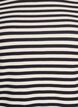 T-shirt ray&eacute; &agrave; texture c&ocirc;tel&eacute;e, Noir, Packshot image number 2