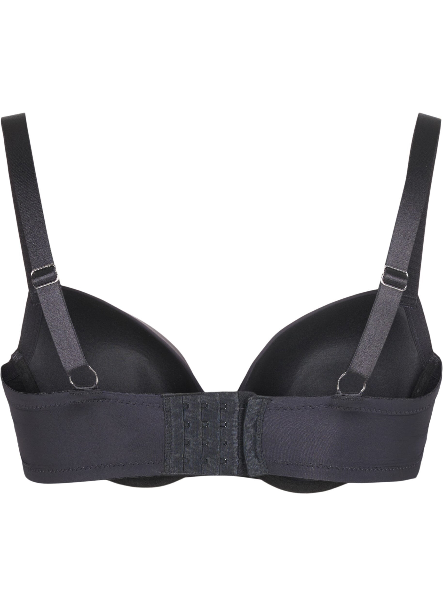 Zizzi Soutien-Gorge moul&eacute; avec strass, Noir, Packshot image number 1