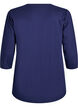 Haut de sport avec manches 3/4, Bleu, Packshot image number 1
