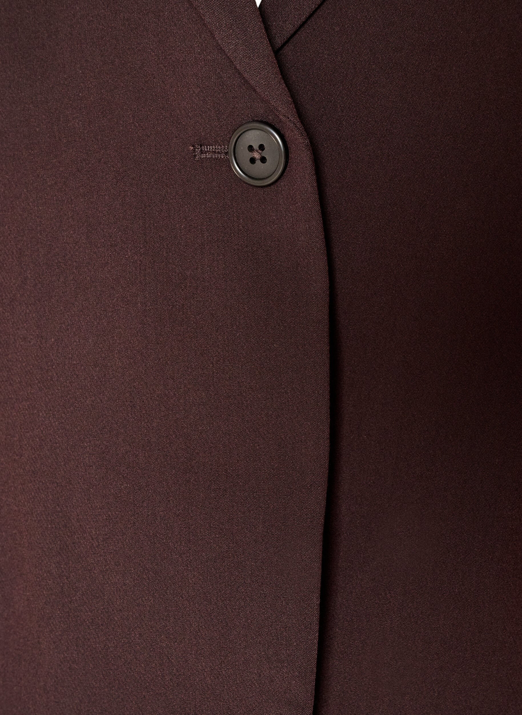 ZizziBlazer classique &agrave; fermeture &agrave; un bouton, Marron, Packshot image number 2