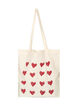 Tote bag imprim&eacute;, Rouge, Packshot image number 0