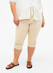 Pantalon capri Emily ajusté, Oatmeal, Model image number 2