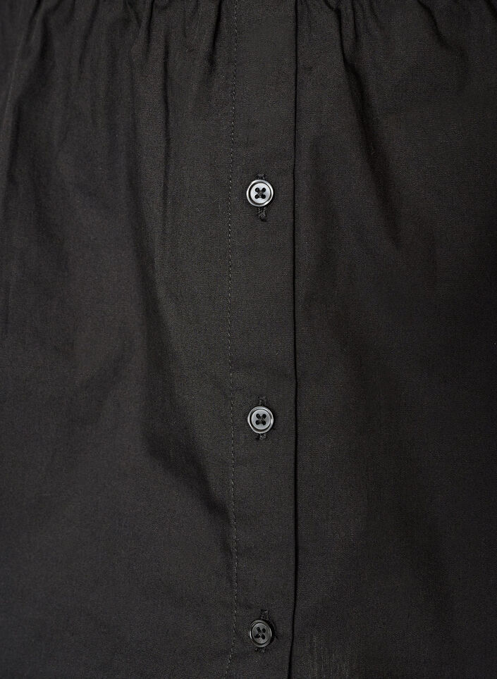 Extension de chemise en 100% coton, Noir, Packshot image number 2