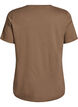 T-shirt imprim&eacute;, Marron, Packshot image number 1