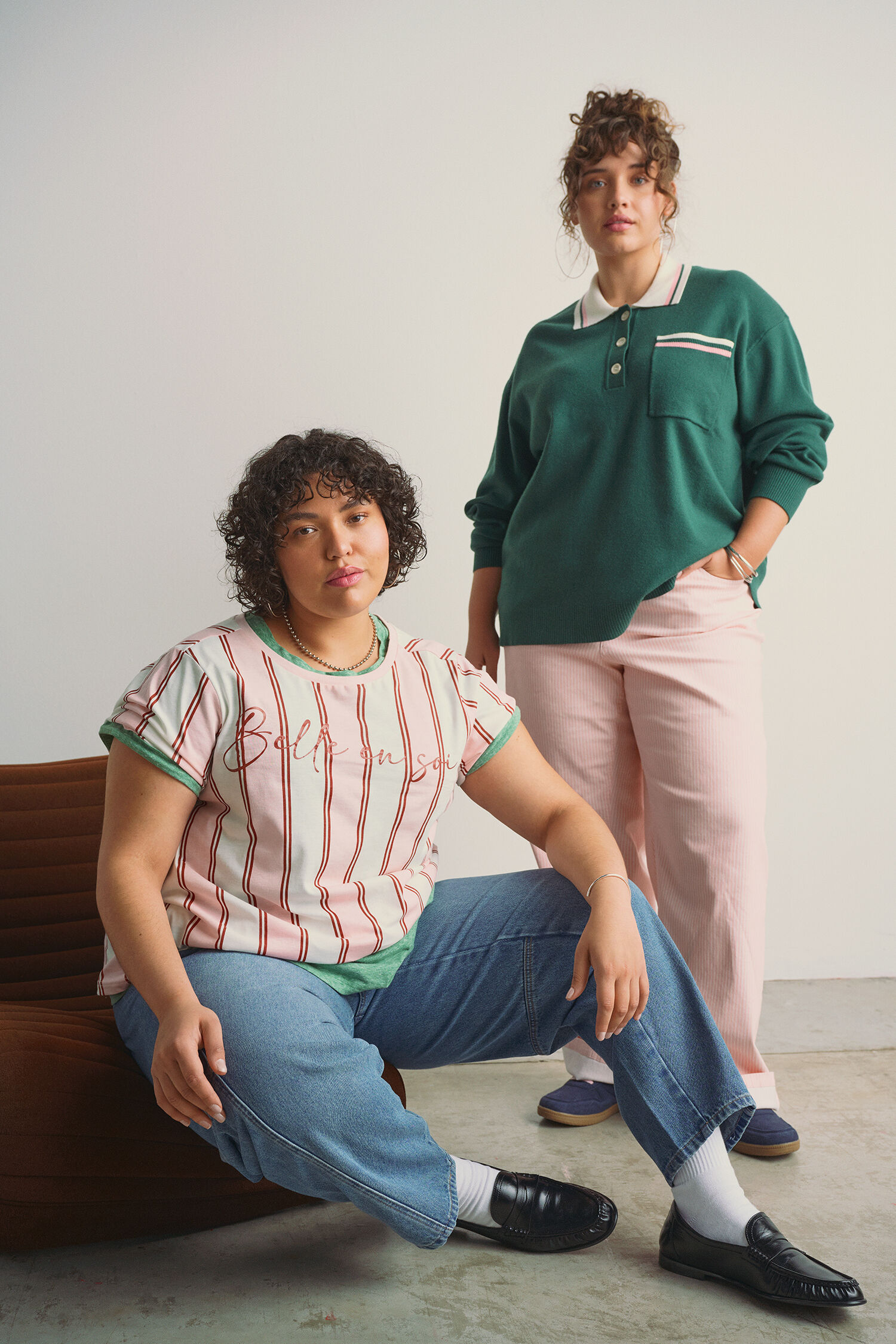 Zizzi Nuances roses, , Model