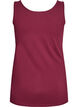 Top basic uni en coton, Bordeaux fonc&eacute;, Packshot image number 1