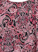 Robe en coton &agrave; manches courtes avec imprim&eacute;, Noir, Packshot image number 2