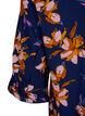 Tunique à motif floral et à manches 3/4, Peacoat Flower AOP, Packshot image number 3