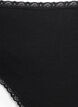 Lot de 3 culottes avec bords en dentelle, Black, Packshot image number 2