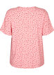 Blouse imprimée en viscose, Rose, Packshot image number 1
